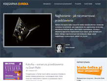 Tablet Screenshot of ksiegarnia-eureka.pl